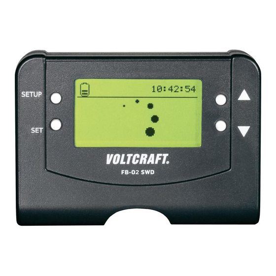 VOLTCRAFT FB-02 SWD Operating Instructions Manual