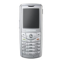 Samsung SGH-E200 User Manual