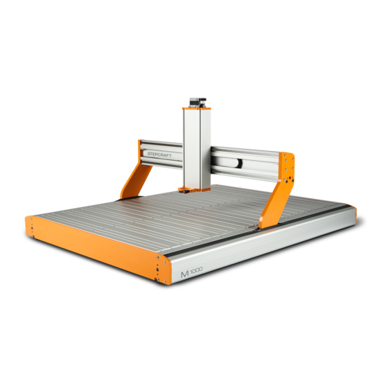 STEPCRAFT M Series Installation Manual
