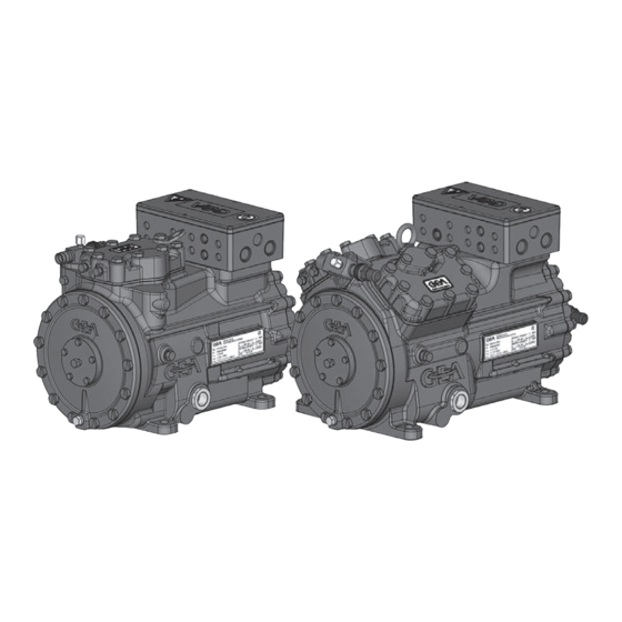 GEA Bock HG22e Series Hermetic Compressor Manuals