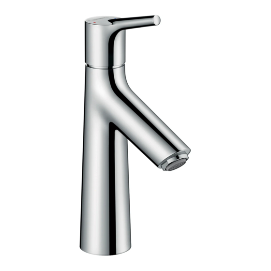 Hans Grohe Talis S 100 72020 1 Series Installation/User Instructions/Warranty