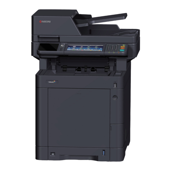 Kyocera TASKalfa 350ci Operation Manual