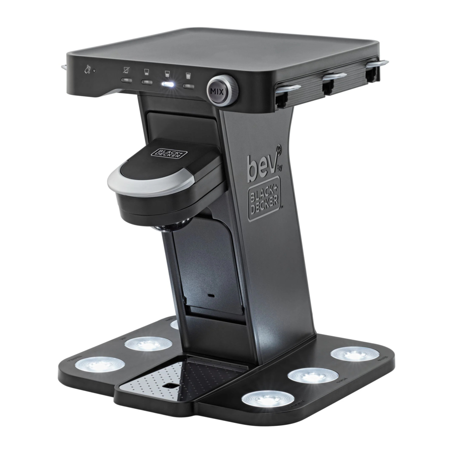BLACK+DECKER Bev BEHB101 Manual
