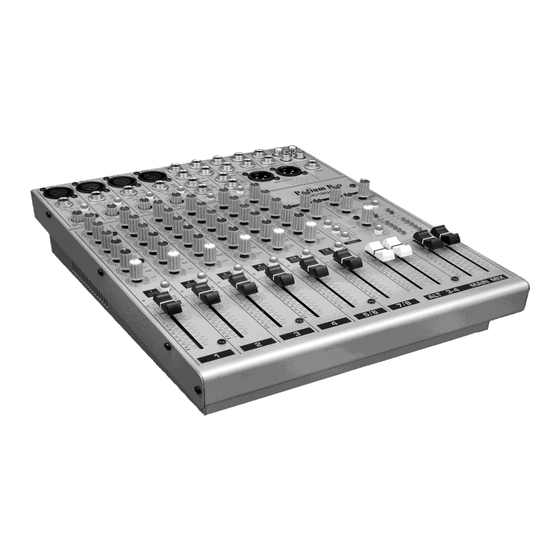 Podium Pro Audio MX1204 User Manual
