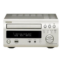 Denon RCD-M38 Owner's Manual