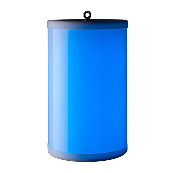 Elation Event Cylinder DMX User Instructions