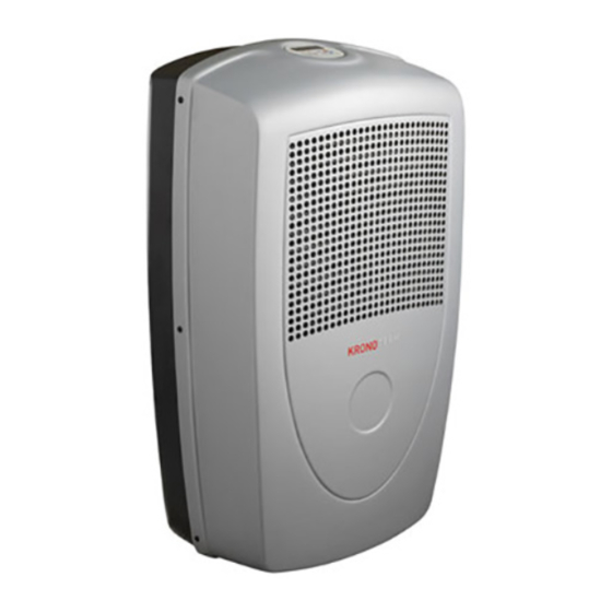 Kronoterm WP-F2-1 Instructions For Use And Installation