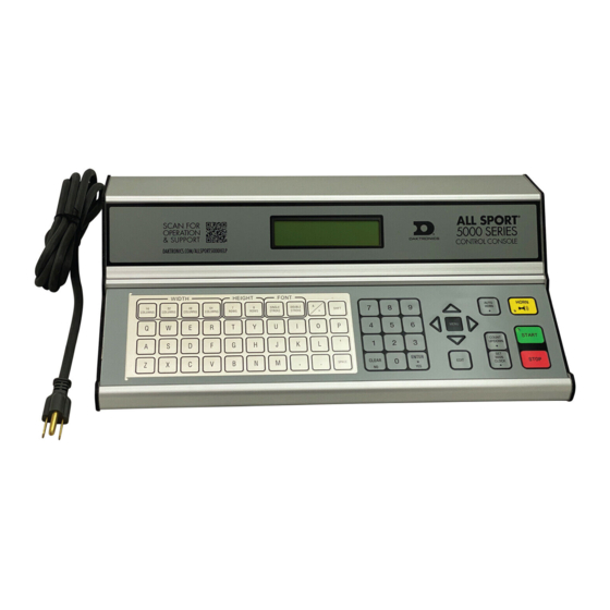 Daktronics VS-5000 Series Display Manual