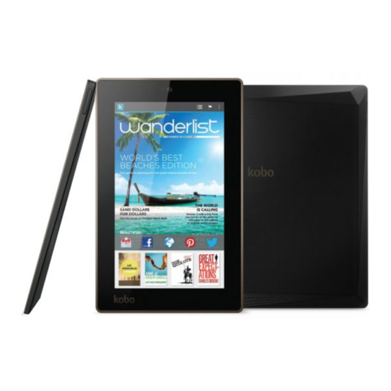 Kobo Arc 7HDHD Manuals