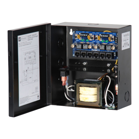 Altronix HubSat4Di Series Installation Manual