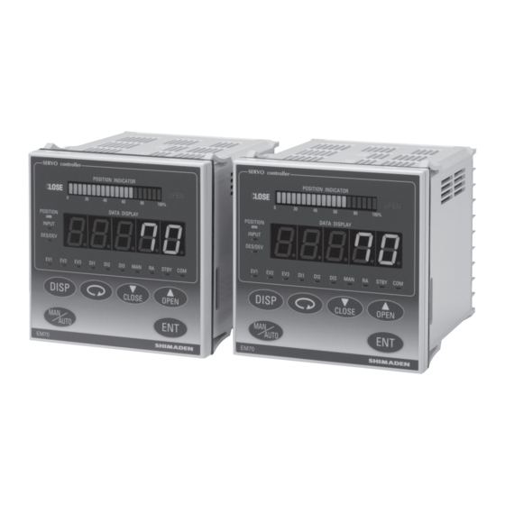 Shimaden EM70 Manuals