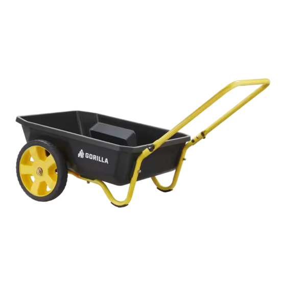 Gorilla Carts GCR-4W Manual