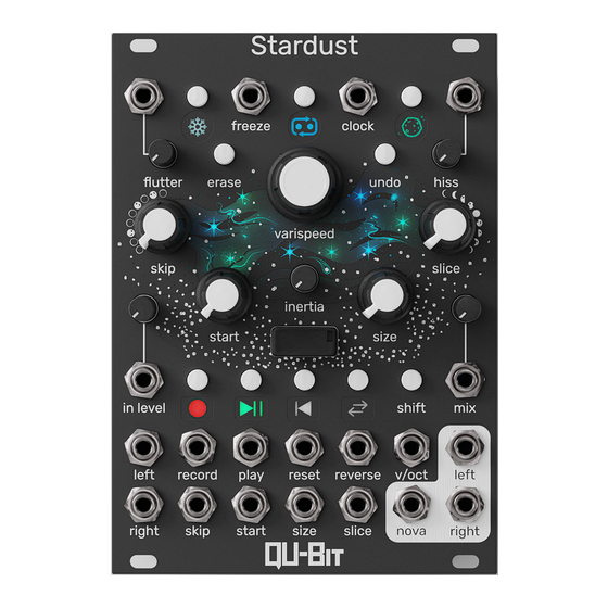Qu-Bit Electronix Stardust Manuals