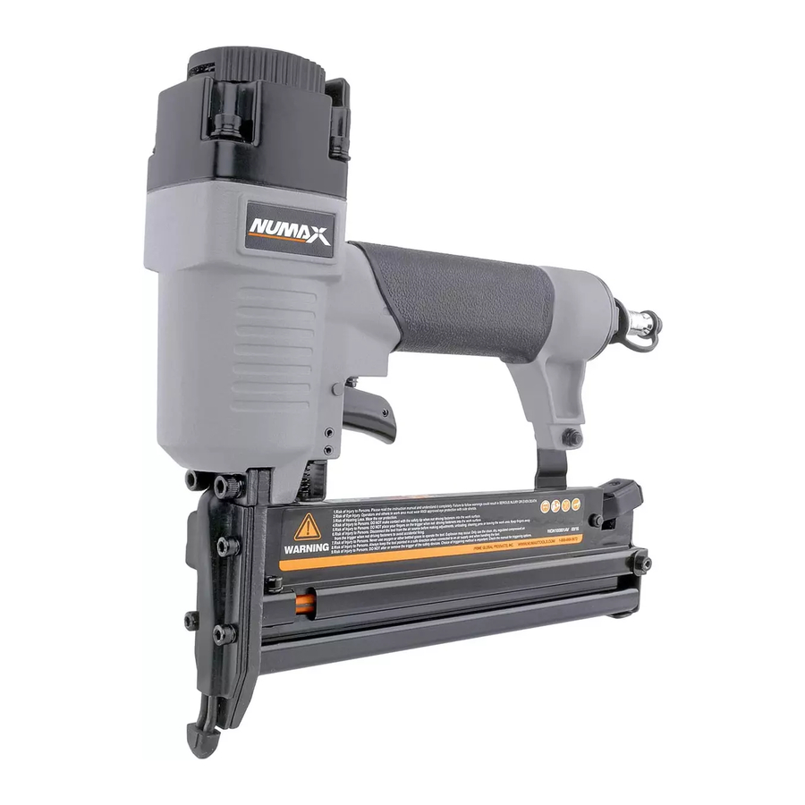Numax S2-118G2 - NAILER/STAPLER Manual