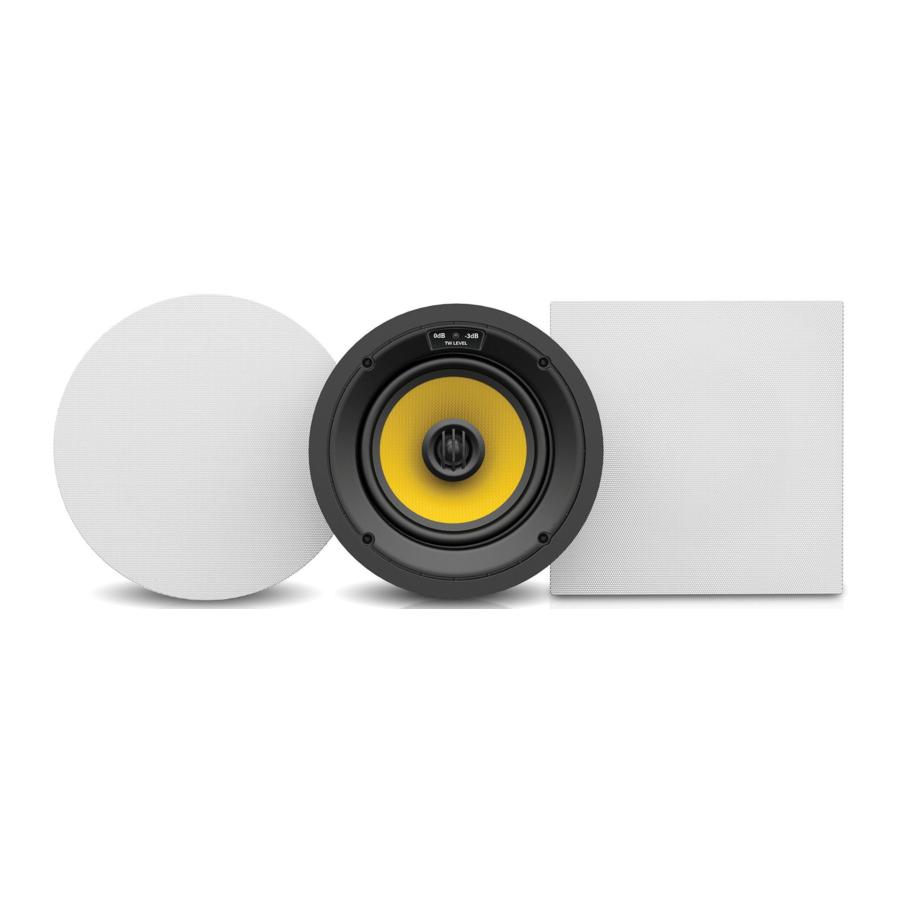 MTX Audio THUNDER Series, T625CW, T825CW, T625ACW, T265LCR Manual