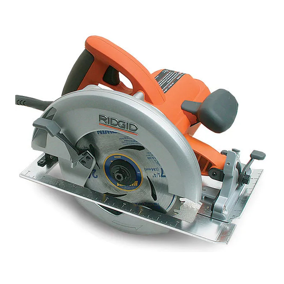 Ridgid circular store saw manual