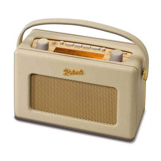 ROBERTS FM RDS/DAB DIGITAL RADIO RD50 USER MANUAL Pdf Download