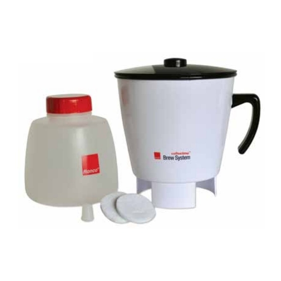 RONCO COFFEEMAKER INSTRUCTIONS MANUAL Pdf Download | ManualsLib