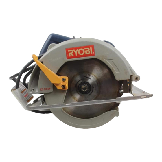 Ryobi circular saw discount manual