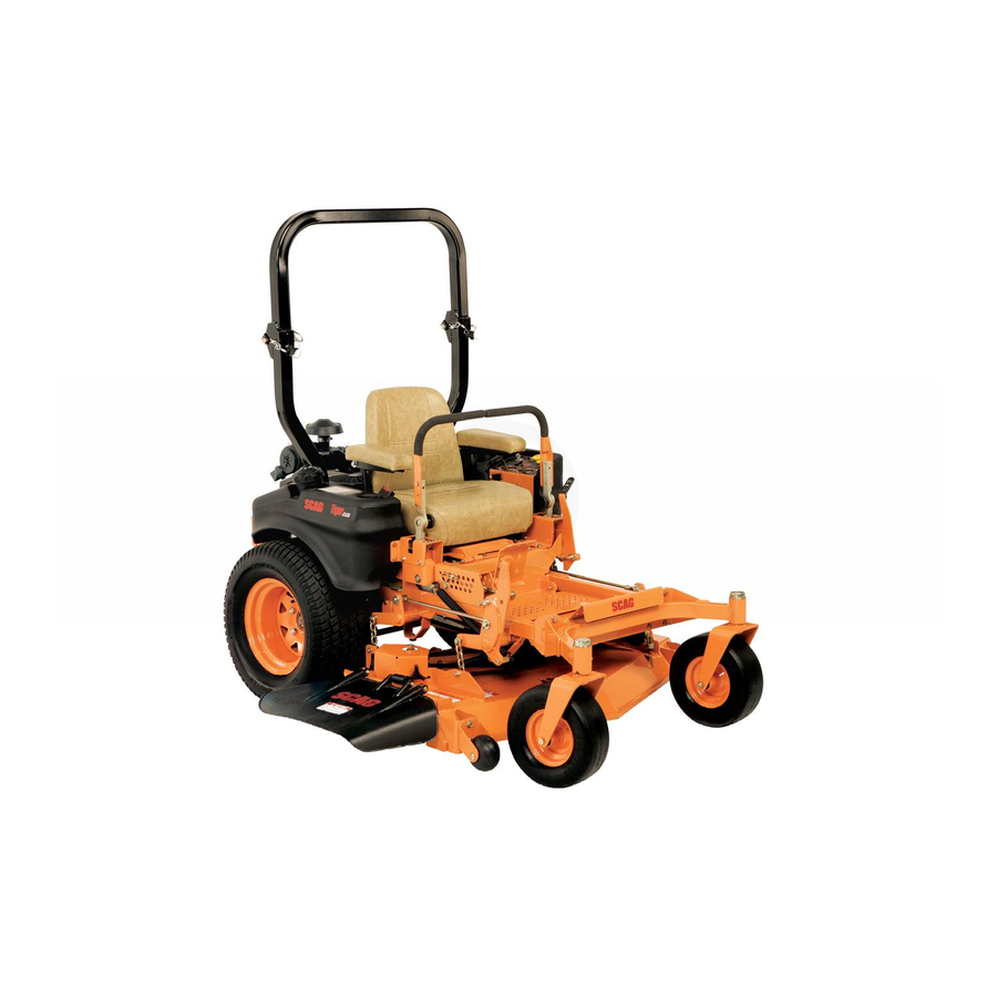 Tiger 4 stroke mower shop manual