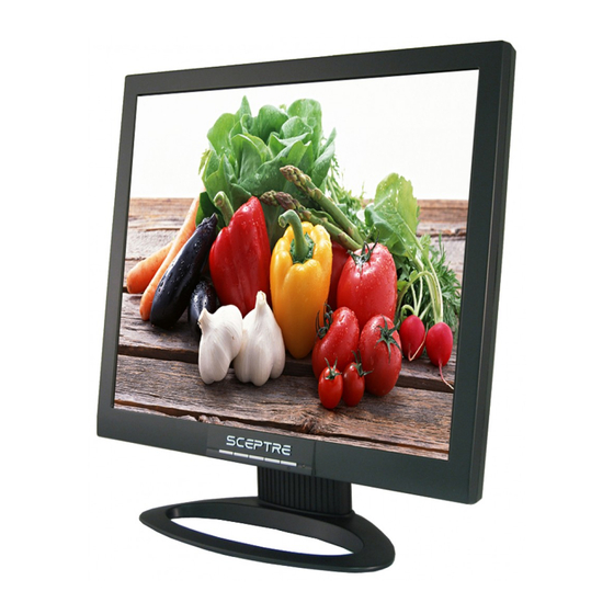 SCEPTRE LCD MONITOR X9SNAGAV USER MANUAL Pdf Download ManualsLib