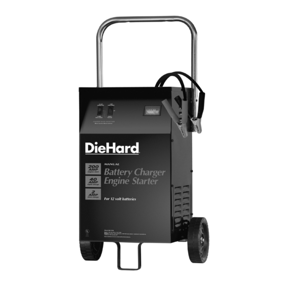Introducir 55+ imagen diehard battery charger model 200 manual
