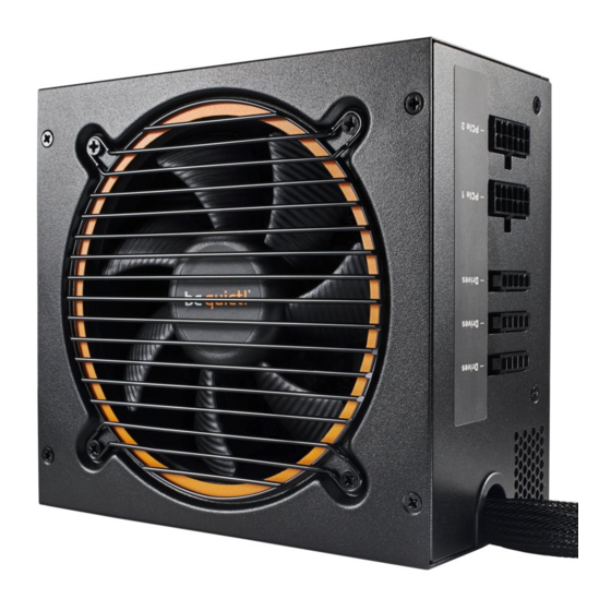 BE QUIET! E7-400W User Manual