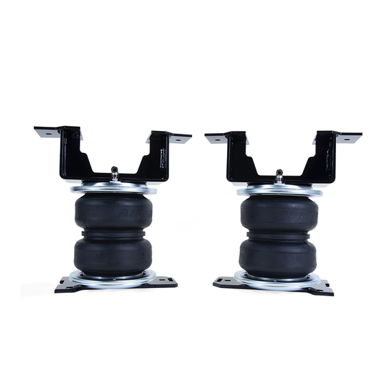 AIR LIFT LOADLIFTER 5000 SERIES INSTALLATION MANUAL Pdf Download