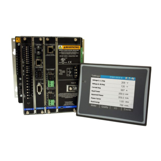 EATON POWER XPERT METER PXM4000 QUICK START MANUAL Pdf Download ManuaLib