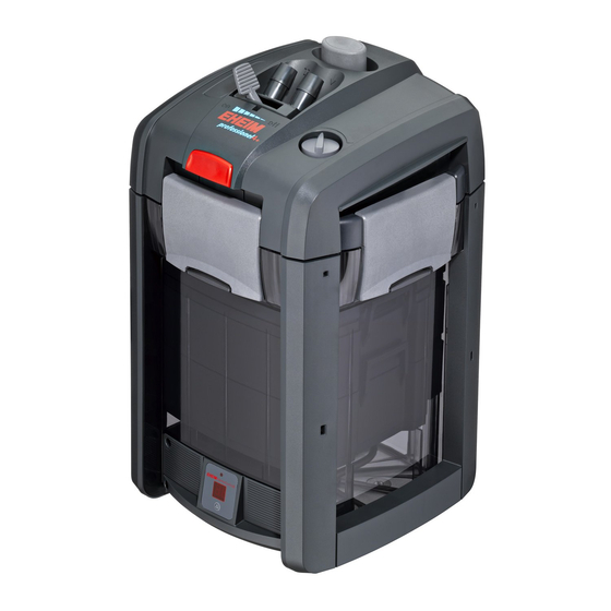 EHEIM PROFESSIONEL4+ 250 OPERATING INSTRUCTIONS MANUAL Pdf Download