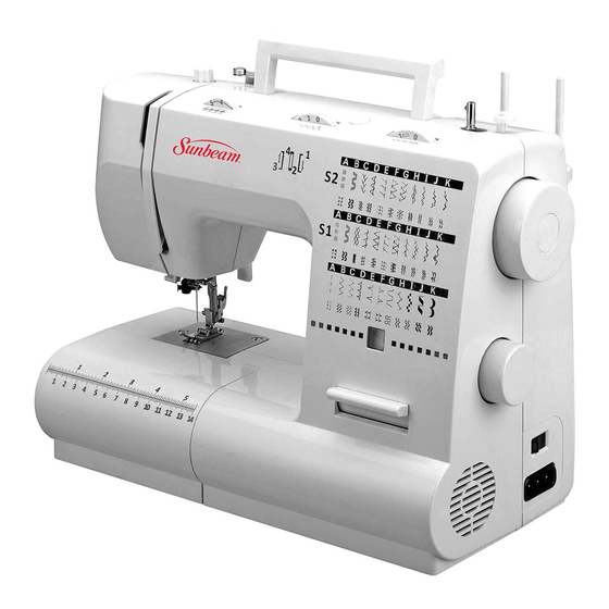 Sunbeam Compact Sewing Machine SB1800