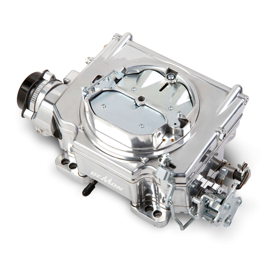 DEMON 625 STREET CARBURETOR 1900 INSTRUCTION MANUAL Pdf Download