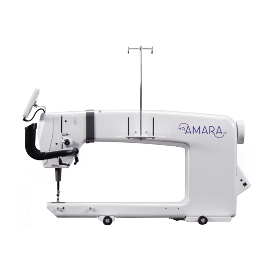 HANDI QUILTER HQ AMARA 20 QUICK REFERENCE CARD Pdf Download ManualsLib