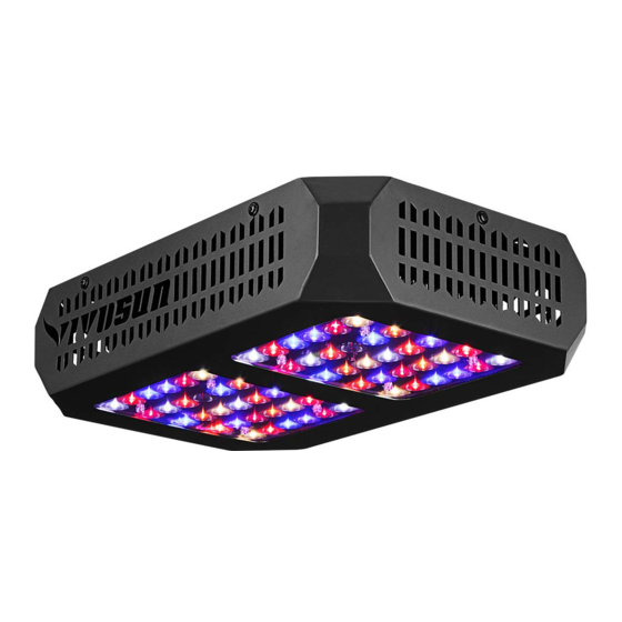 Vivosun 300W LED GROW LIGHT Instruction Manual