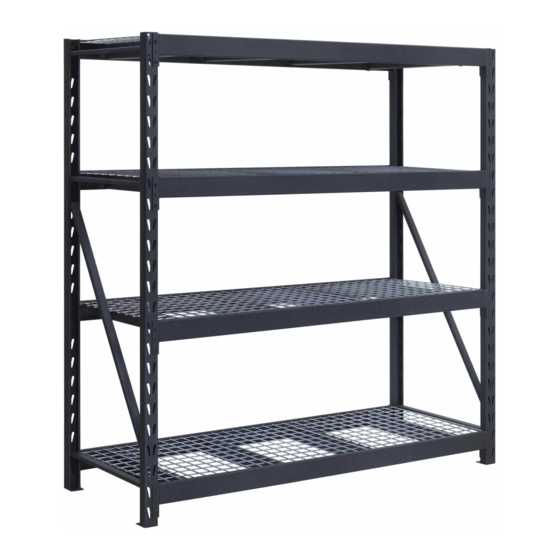 Whalen 5 Shelf Industrial Rack, Whalen Loft Bed With Desk Assembly Instructions