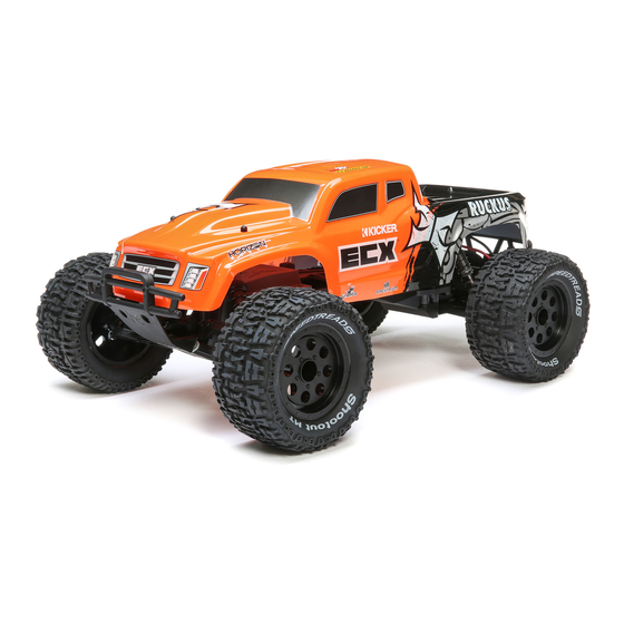 ECX RUCKUS SERIES INSTRUCTION MANUAL Pdf Download ManualsLib