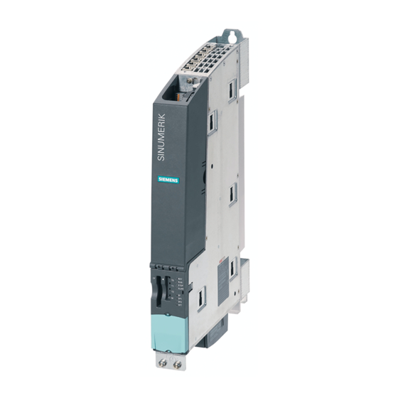 Siemens NCU 720.2 Manual