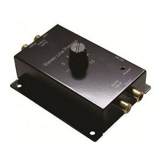 MCM Custom Audio 50-14820 Quick Start Manual