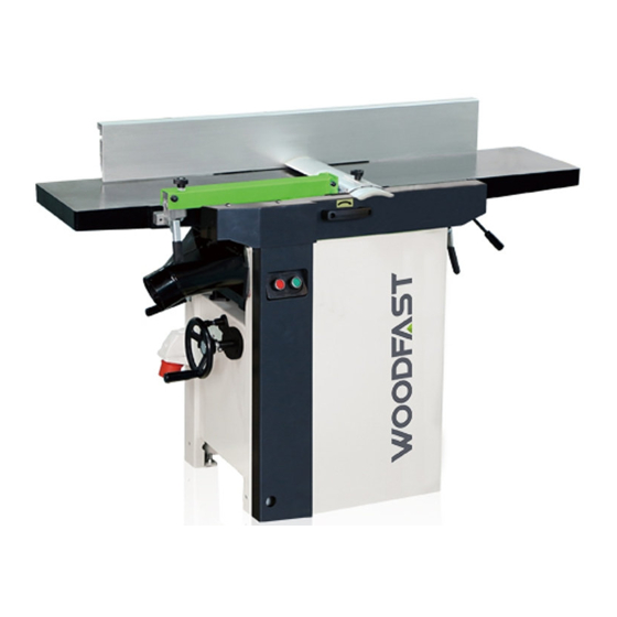 WoodFast PT310A Planer Thicknesser Manuals