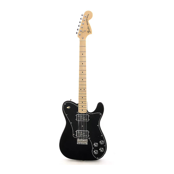 Fender 72 Telecaster Specifications