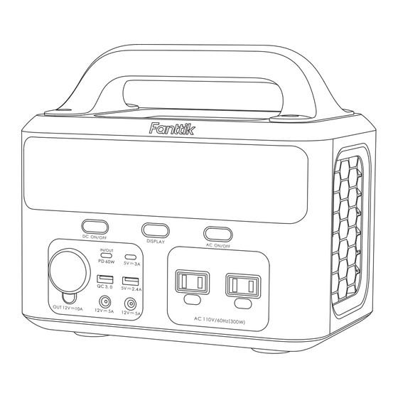 fanttik EVO300 User Manual