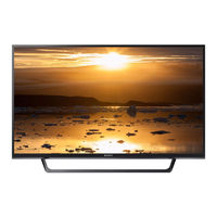Sony KDL-32W6605 Dismantling Information For Use