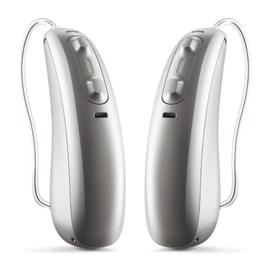 Kirkland Signature 10.0T Rechargeable Hearing Aids Quick Start Guide