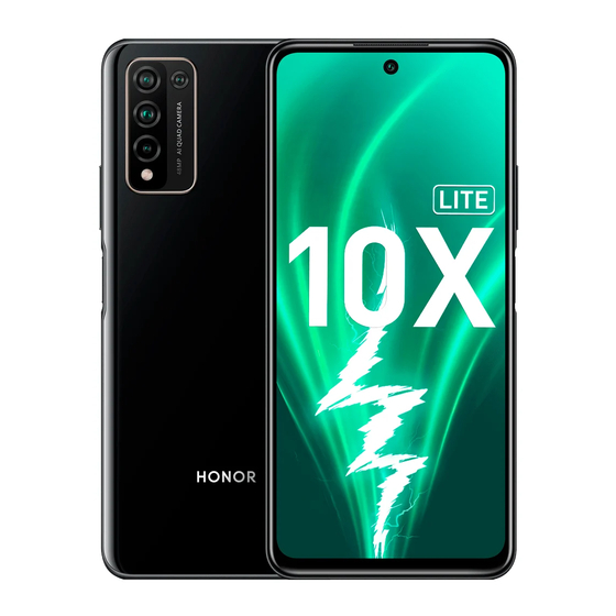 honor 10X Lite Quick Start Manual