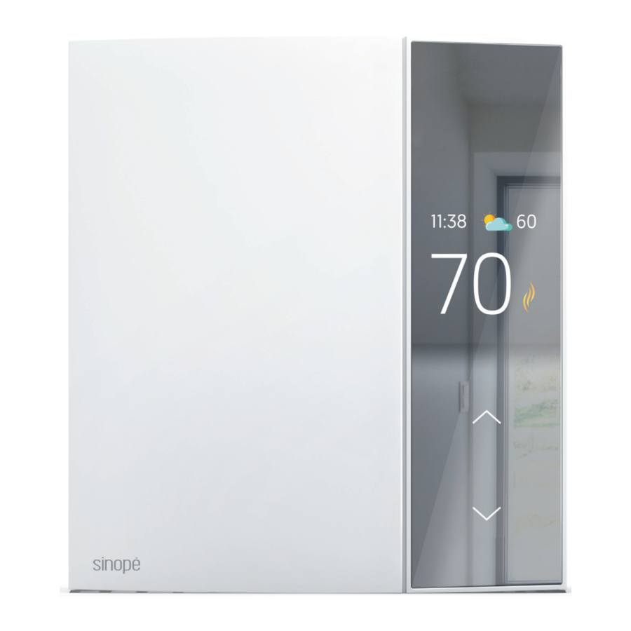 Sinope TH1134ZB-HC - Smart Line Voltage Thermostat Manual