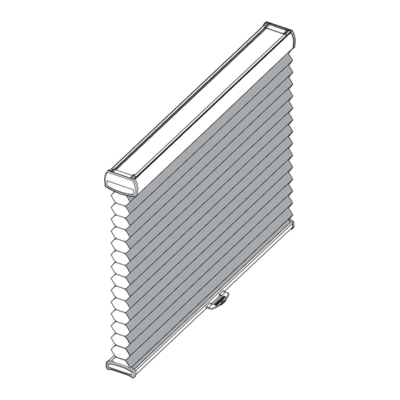 HunterDouglas LiteRise Double Honeycomb Standard 3/4 Installation And Care Instructions