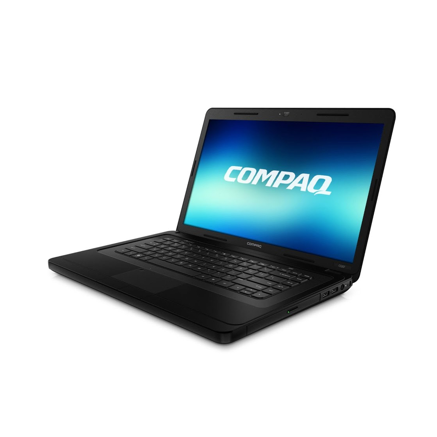 HP Compaq Presario CQ57 Notebook PC Manuals