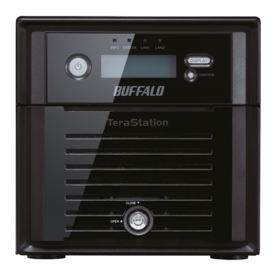 Buffalo TeraStation WS5200D Manuals