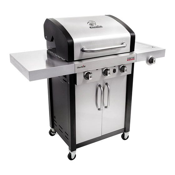 CHAR-BROIL PROFESSIONAL SERIES GRILL OPERATING INSTRUCTIONS MANUAL ...
