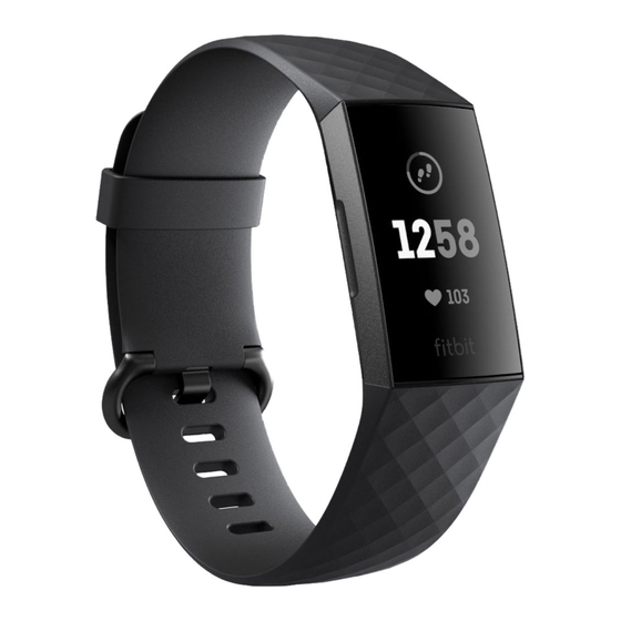 FITBIT ZIP CHARGE 3 FITNESS TRACKER USER MANUAL | ManualsLib